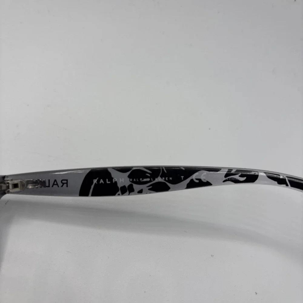 Ralph Lauren Eyeglasses Womens Grey Ombre Floral RA7072 1511 51-18-140mm #C287